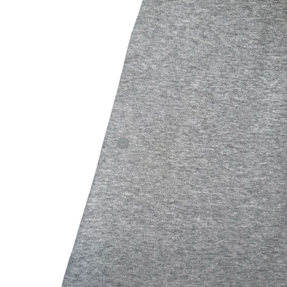 Scuba Mid-Rise Wide-Leg Pant (Heather Core Medium Grey) - Picture 8 of 14